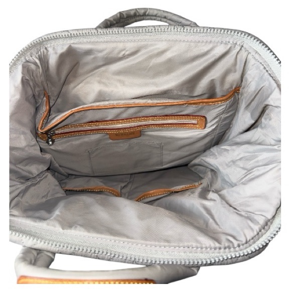 MZ Wallace | Top Handle Light Grey Backpack | EUC - Picture 8 of 10